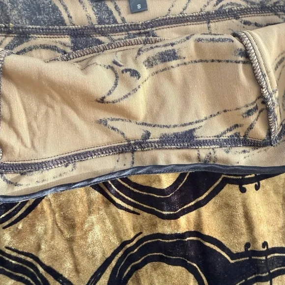 Betsey Johnson VELVET TATTOO DRESS - Picture 4 of 4